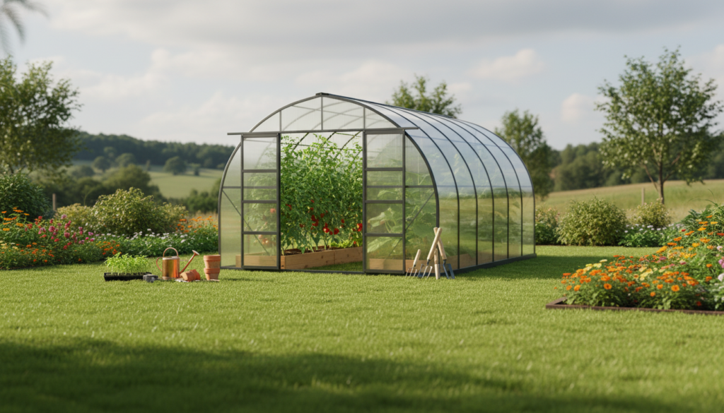 Bloomcabin tunneldrivhus: Stor anmeldelse af polykarbonat-modellen