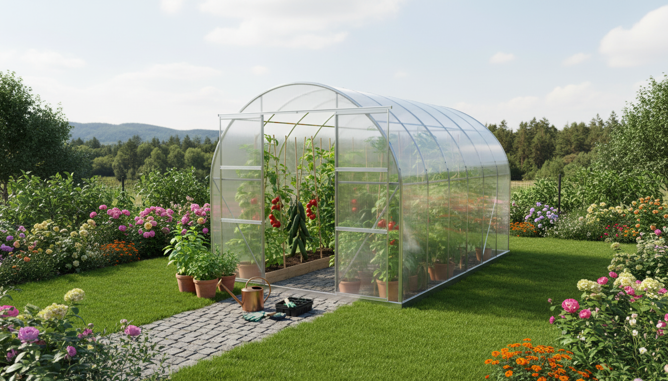 Udluftning af polycarbonat drivhus: Vigtighed, teknikker & optimal vækst