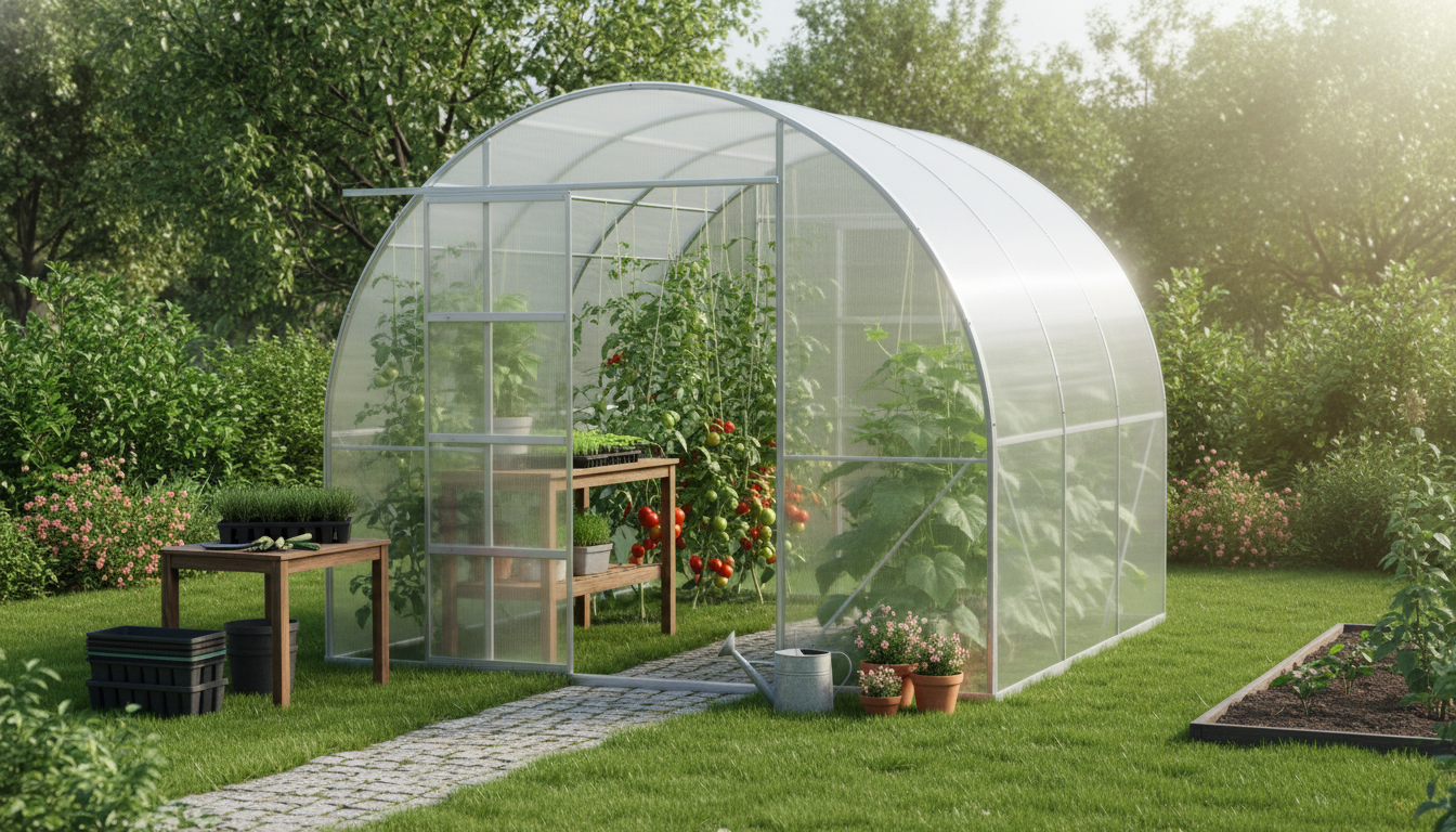 Dancover polykarbonat drivhus: Se sortiment & priser