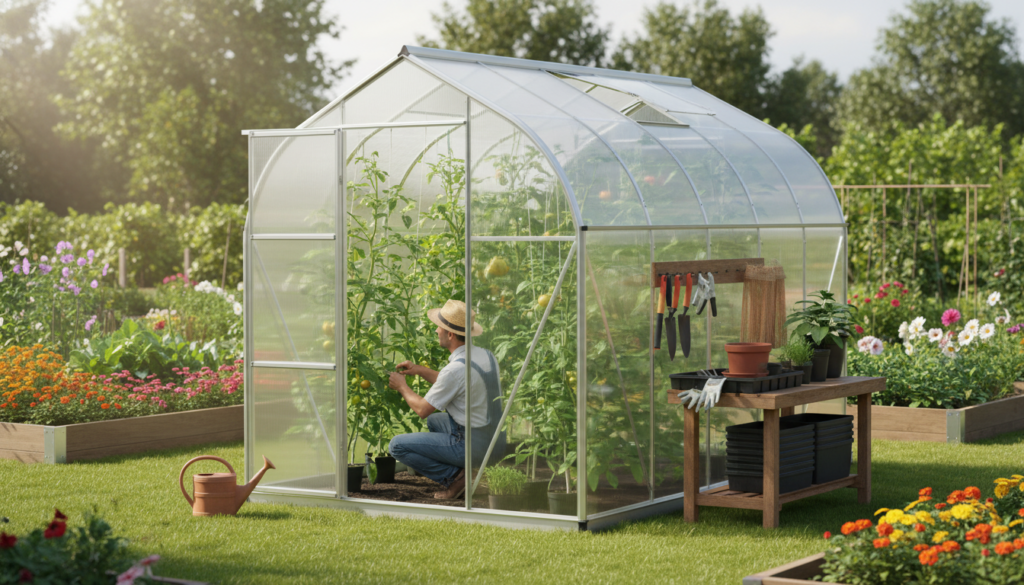 Drivhus fra Coop: Find gode polycarbonat tilbud her