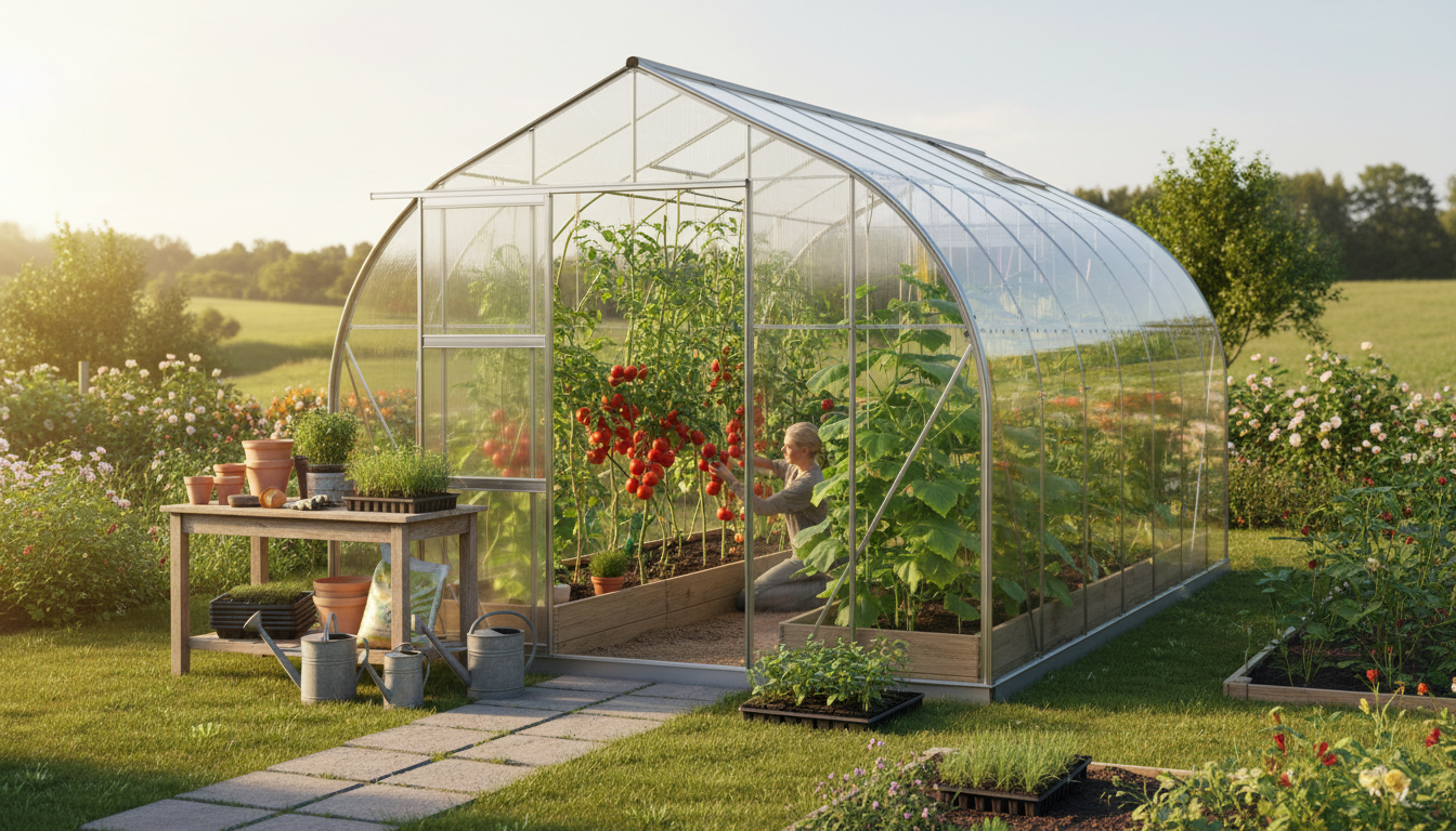 Dyrkning i polycarbonat drivhus: En begynderguide til succes