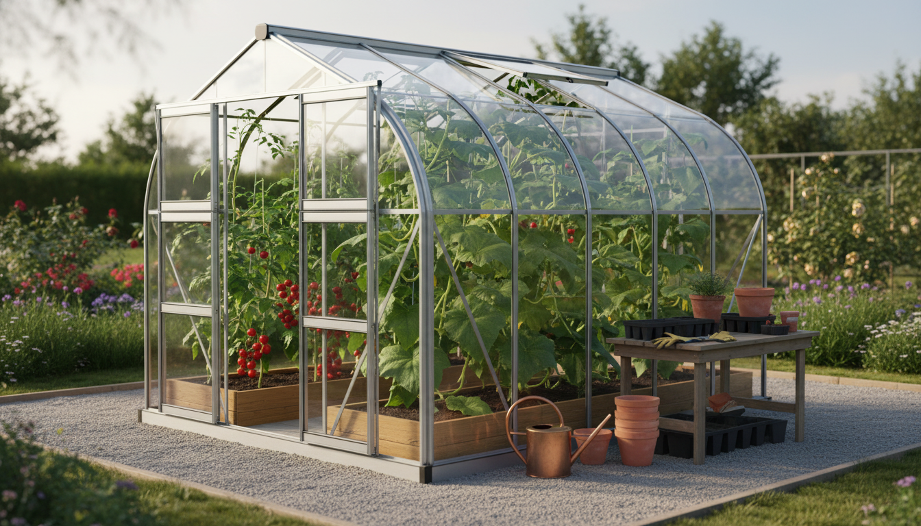 Polycarbonat drivhus: Opnå optimal sæsonforlængelse i din have